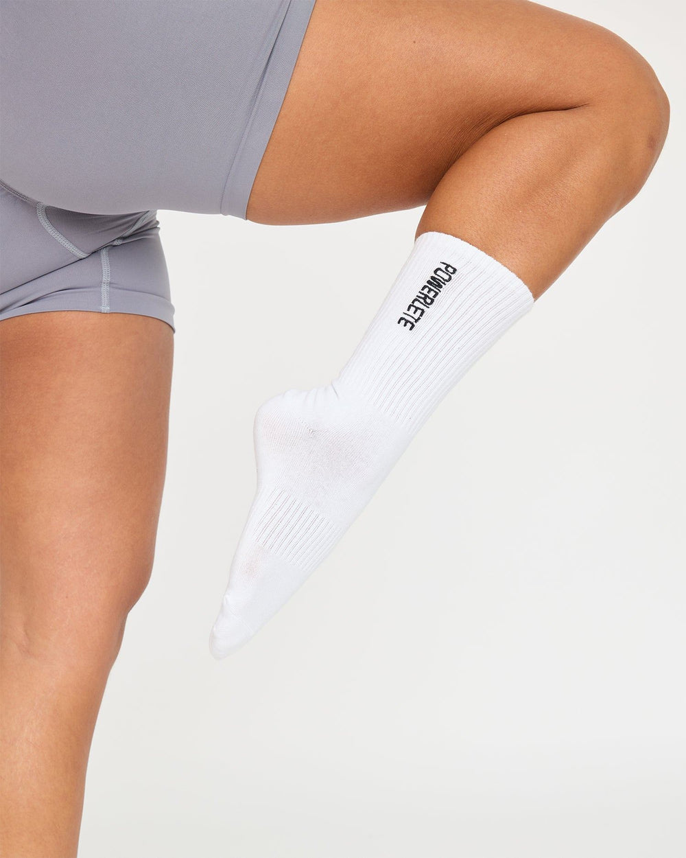 Premium bestickte Crew-Socken